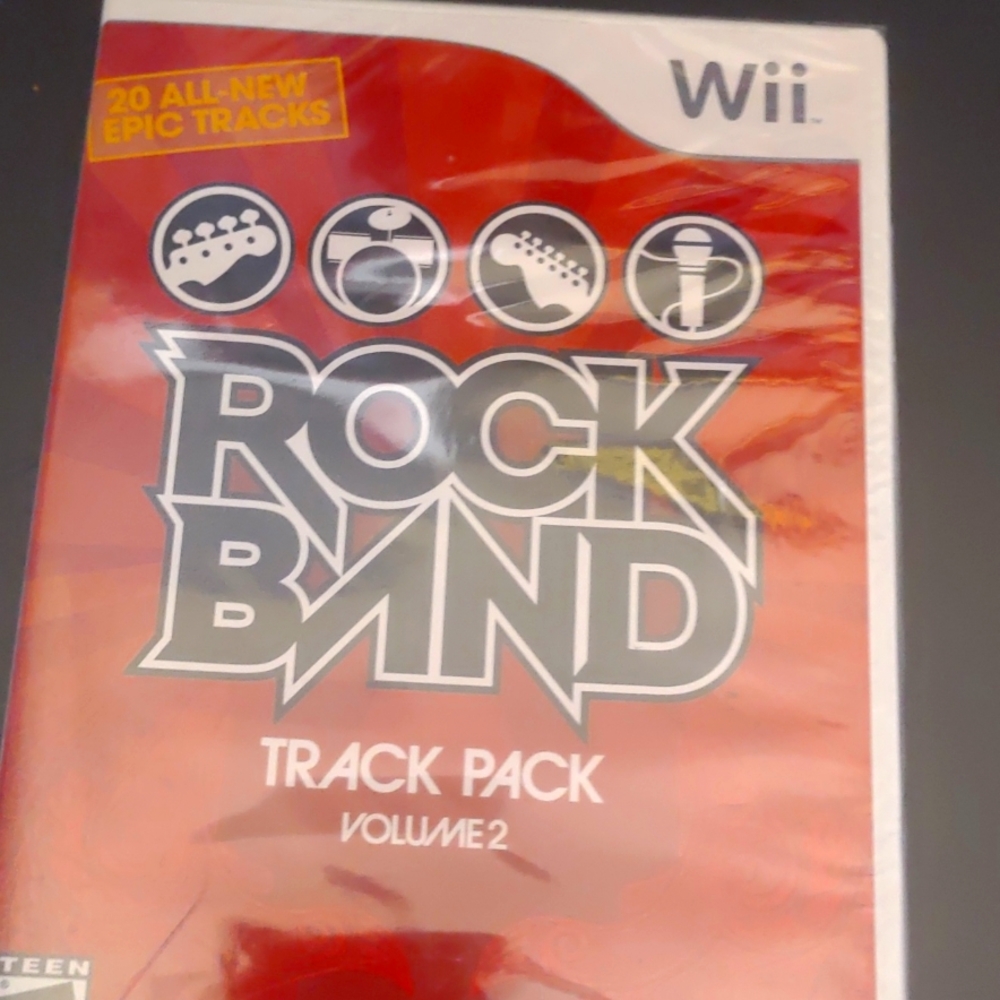 Wii Rock Band Track Pack Volume  2